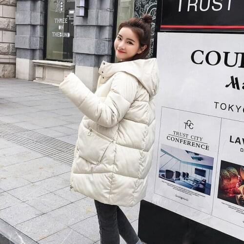 Parka women Winter Jacket Women Coats Hooded Coats Female Parka Thick oversize Padded Lining Winter Female Coats