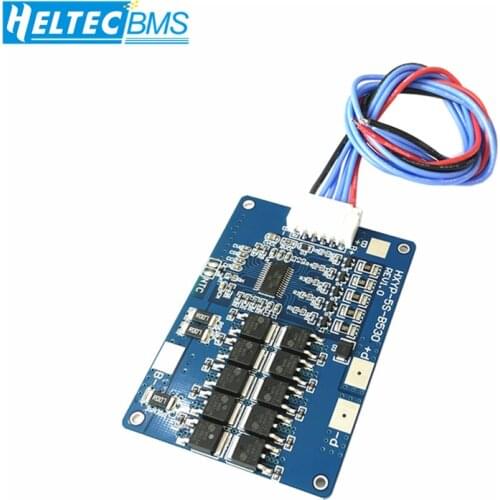 18V 21V BMS 5S 30A 45A Balance Lipo battery protection board with 65degree temperature protection