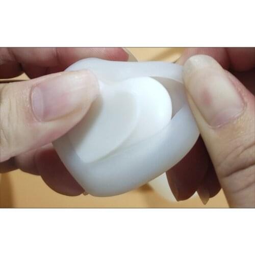 Resin Crystal Epoxy Mold 3D Love Heart Cake Chocolate Silicone Mould DIY Crafts Aromatherapy Candle Handmade Soap Making Tool