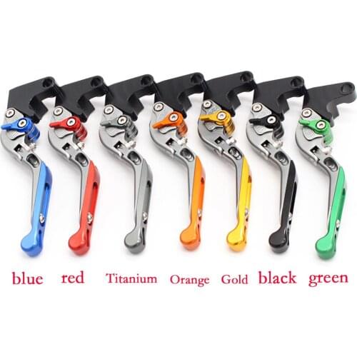 For HONDA CB600F 2007-2013 CBR600F 2011-2013 CBF600 CBF600SA 2010-2013 Folding Extendable Brake Clutch Levers LOGO Hornet
