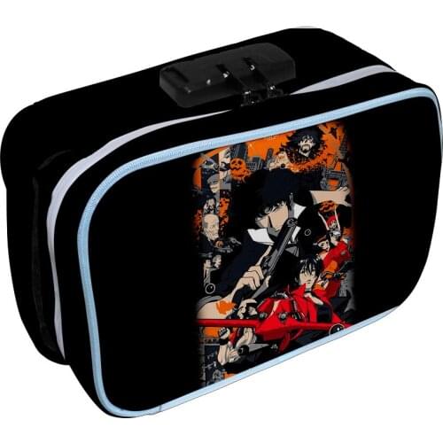 Cowboy bebop 3D Merch Oxford cloth 3D printing Deodorant Tobacco Bag Storage Bag Cosmetic Bag