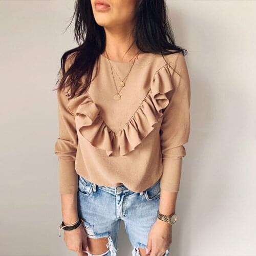 Черные блузки UZZDSS China At AliExpress