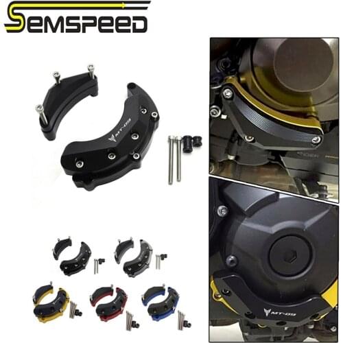 2x Motor Engine Guard Case For YAMAHA MT-09 FZ-09 FJ-09 XSR 900 MT09 Tracer FZ09 FJ09 XSR900 MT 09 Engine Slider Protector Cover