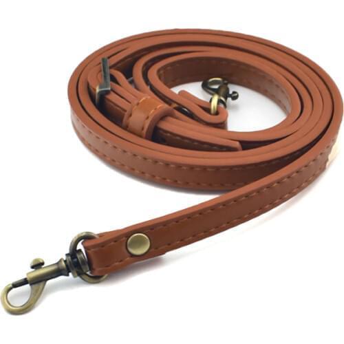 FASHIONS KZ Women Leather Shoulder Bag Strap Handle Ancient Buckle Bag Accessories DIY Crossbody Bags Adjustable Bag Strap