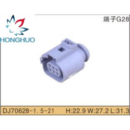 10 pcs 6 Pin 1J0973713G Automotive Connector 1.5mm Waterproof Auto Plug 1J0 973 713 G