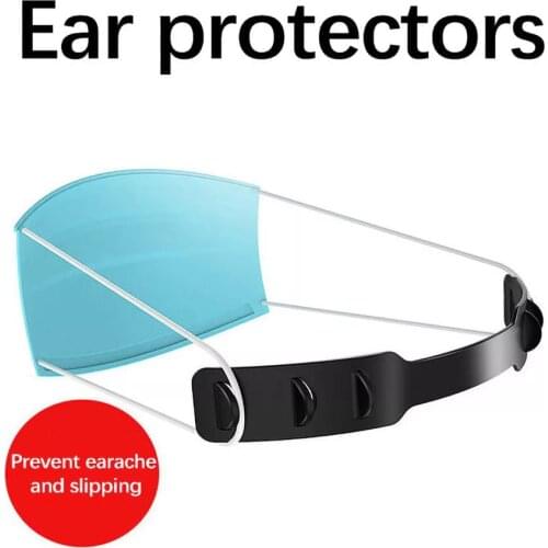 10pcs Adjustable Mask Extension Belt Anti-slip Mask Hooks Extension Ear Rope Extender Mask Ear Strap Buckle Mask Accessories