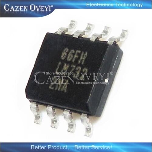 2piece LM7322MAX LM7322MA LM732 2MA SOP-8 In Stock