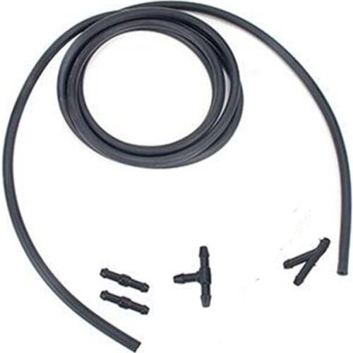 5 pieces/set of 2m car windshield washer hose for fiat 500 stilo ducato palio bravo doblo grande punto linea freemont panda