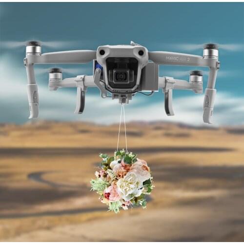 Airdrop Air Drop System for DJI Mavic Air 2 Drone Wedding Ring Gift Fishing Bait Deliver Life Rescue Remote Thrower accessories