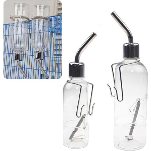 Pet Hamster Rat Mouse Water Drinking Bottle Rabbit Dispenser Cylindrical Feeder for Animals Chinchilla Gerbil Guinea Supplies