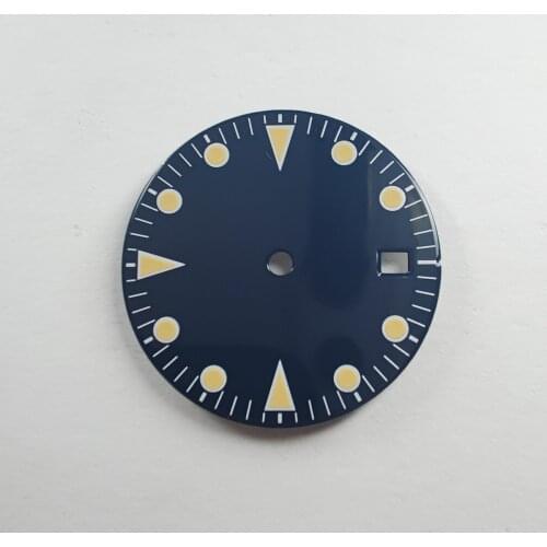 Watch Parts 29mm Sterile Dial Luminous Watch Dial Luminous Suitable For ETA 2836 2824 Mingzhu DG 2813 Miyota8215 821Amovement 12