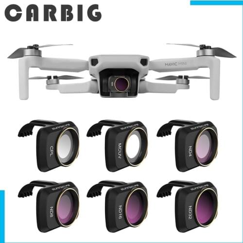 Done Filter For DJI Mavic Mini/2 Filters Neutral Density Polar For DJI Mavic Mini Camera Accessories UV CPL ND NDPL4/8/16/32