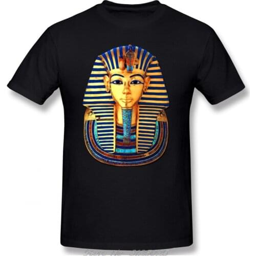 Pharaoh Egypt King Tut T-shirt For Men Plus Size Men Cotton Tees Streetwear