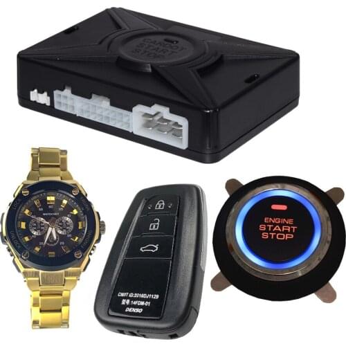 Drop Shipping KOL Cardot Cardot Watch Key Car Alarm System Have Central Lock Automation Supporting Diesel Or Petrol Car