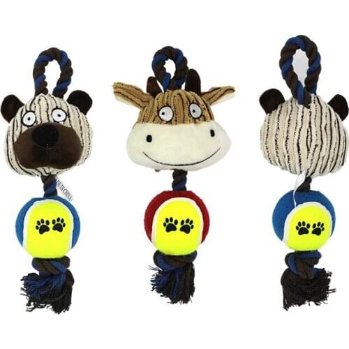 Chew Squeaker Interactive Dog Toys Honden Knuffel Dog Chew Toys For Large Dogs Balls Clean The Teeth Pet Products Accessories