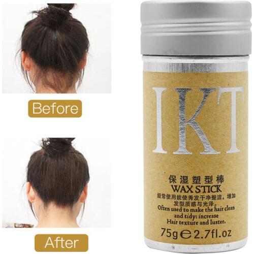 Moisturizing Hair Finishing Wax Stick Increase Hair Style Pomade Stick Not Greasy Hair Shaping Cream Hair Finishing Wax Stick