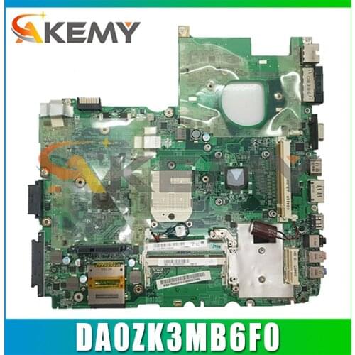 High quality MBAUQ06001 For ACER Aspire 6530 6530G Laptop Motherboard DA0ZK3MB6F0 Mainboard 100% tested fully work