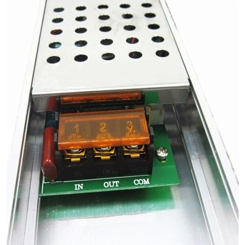 6000W high power thyristor electronic voltage regulator, SCR voltage regulator, dimming, speed regulation, AC 220V
