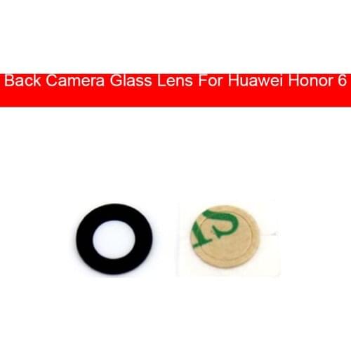 Rear Glass Lens For Huawei Honor6 6C 6 7 7i Pro Plus Main Back Camera Lens Glass With Sticker Replacement Repair Parts