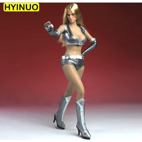 1/6 Scale Sexy Women Super Shorts Underwear Iron Girl Cheerleader Clothes Clothing Set For 12" Action Figure Female Body