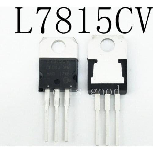 100pcs/lot New L7815CV TO-220 VOLTAGE REGULATORS L7815