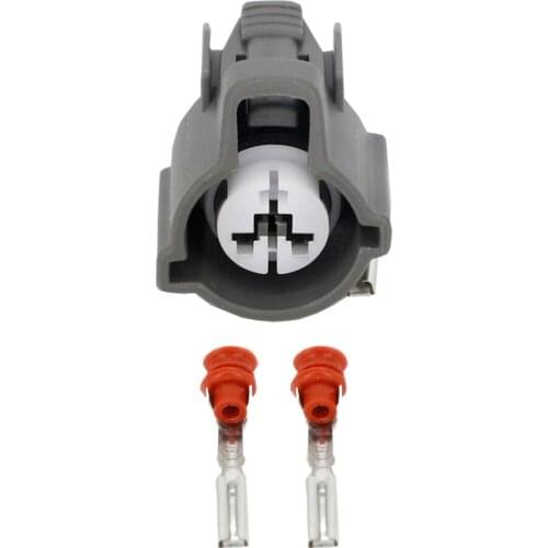 2 Pin car waterproof connector automotive plug with terminal 6189-0533, DJ70238Y-2-21