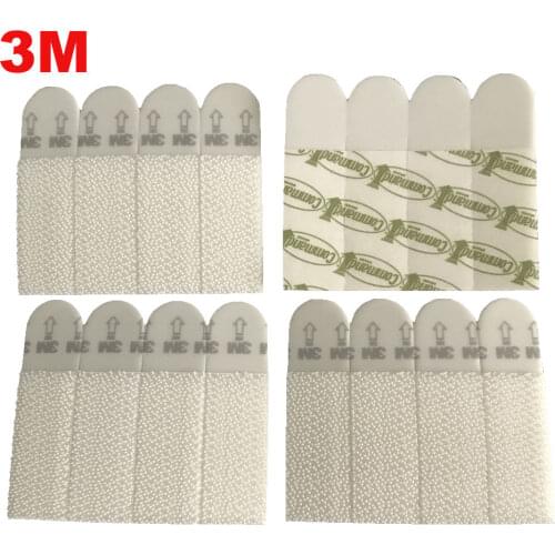 60pcs Small 3M command Picture Hanging Strips Command Inter Locking Faster for Home Decor