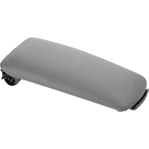 Car Armrest Cover Breathable Soft Microfiber Leather Waterproof Auto Console Pad for Audi A4 B6 B7 2001-2008