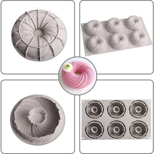 Big fur ball French mousse baking silicone cake mold baking supplies jelly mold