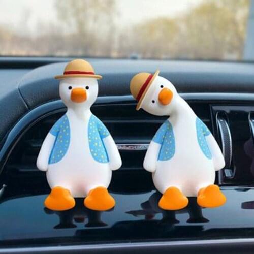 Styling Air Aromatherapy Clip Cute Duck Perfume Diffuser Air Vent Lovely Car Accessories Souvenir Present for Adults