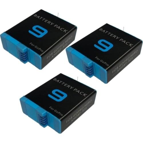 For GoPro Hero 9 Battery Charger 1750mAh Li-ion Batteries For Go Pro Hero 9 AHDBT-901 Li-ion Batterie