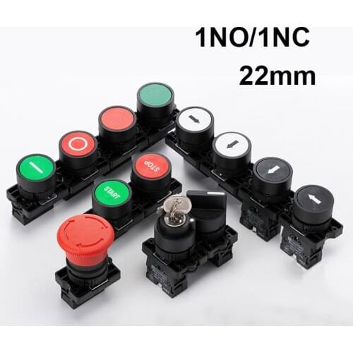 XB2-EA42 XB2-EA31 XB2-EA3311 XB2-EA3341 XB2-ED21 XB2-EA3331 1NC/1NO Momentary self-Reset flat push button with mark switch 22mm