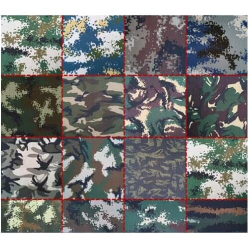 Gagqeuywe 50*150cm New thickened camouflage fabric diy camouflage clothing