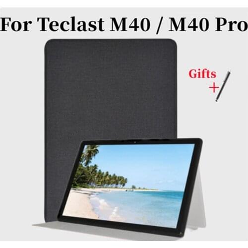 10.1" Newest Pu Leather Cover Case For Teclast M40 Tablet PC,Business Protective Case For Teclast M40 Tablet PC And 4 Gifts