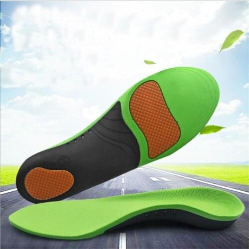 Men Women Orthopedic Shoes Sole Insoles For Shoes Arch Foot X/O Type Leg corrigibil Flat Foot Arch Support Sports Shoes Inserts