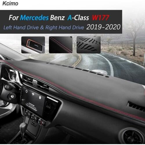 For Mercedes Benz A-Class W177 Anti-Slip Mat Dashboard Cover Pad Sunshade Dashmat Carpet Accessories A-Klasse A160 A180 A200 A45