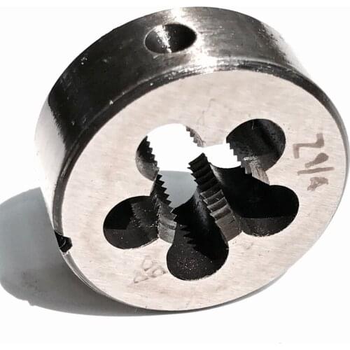 Free shipping of 1PCS NPT Die Z1/4" pipe threading Dies threading Tools Lathe Model Engineer Thread Maker for water pipe