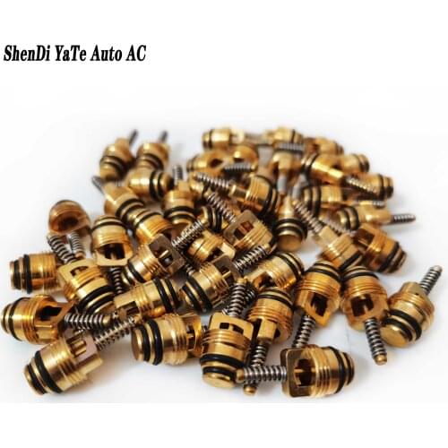 20pcs,Auto A/C Valve Core For Buick Excelle,GL8 First Land,Regal,LaCrosse,Chevrolet,New Century R134a plus gas nozzle valve core