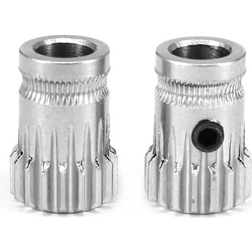 1pcs Bdtech / Prusa i3 MK3 Extruder Drive Wheel Gear 17 tooth Stainless Steel Bore 5mm For 1.75mm 3D printer parts