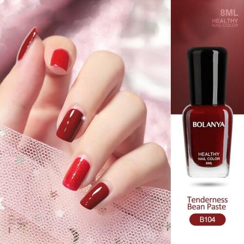 1Pcs Professional Water-Based Nail Polish Fast-drying Lasting Nail Polish Nude Color Transparent Nail Polish Nail Art Gel 8ml