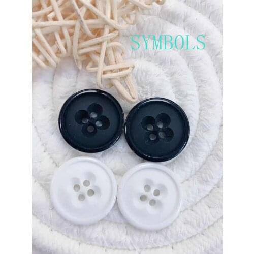 21mm Bright Resin Coat Big Buttons For Clothing Fashion Men Suit Kids Girl Decorative Handmade DIY Accessories Wholesale