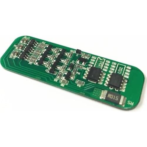 3S 15A 18650 lithium battery protection board BMS 11.1V 12V dual MOS current 5-15A single series