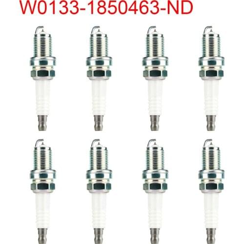 8PCS/Lot New Iridium Spark Plugs for Nissan Frontier 2006-2019 W0133-1850463-ND W01331850463ND Repair Kit High Quality