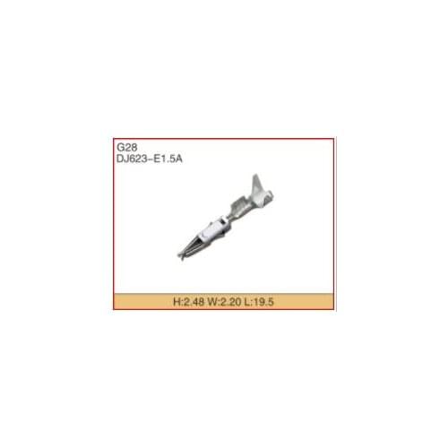 FREE shipping 100 pcs/lots AMP female electrical car crimp terminal pins DJ623-E1.5A