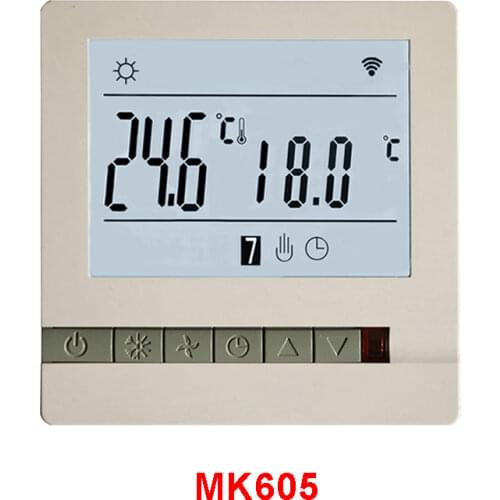 Big Promotion 220V 16A LCD Programmable WiFi Floor Heating Room Thermostat Room Temperature Controller