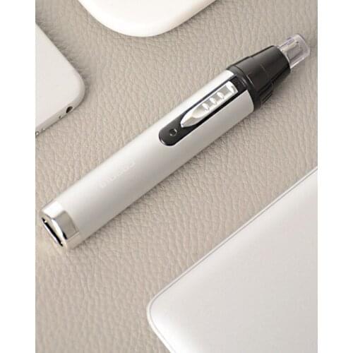 Electric rechargeable ear and nostril shaving scissors for men and girls cleanup artifact nose hair trimmer J05