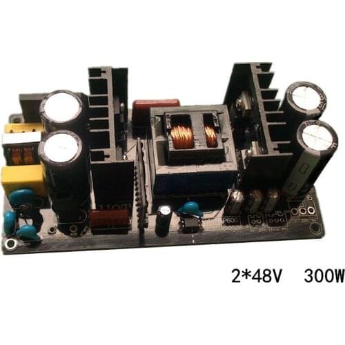 G-024 Dual 48V 300W High Power Digital Soft Switching Power Supply Regulated Output Use LLC Resonant Half Bridge Topology