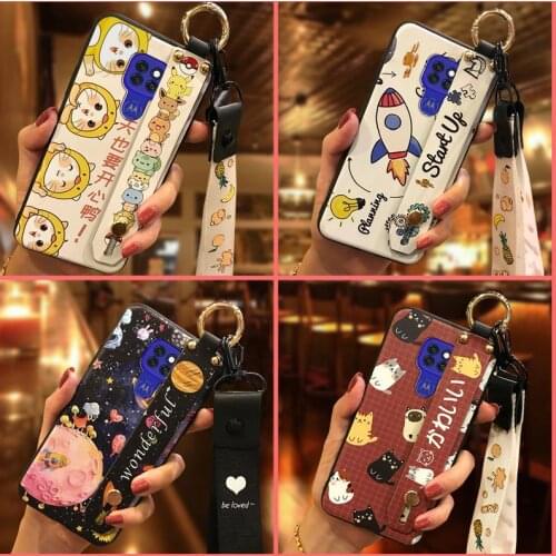 For Girls Dirt-resistant Phone Case For MOTO G9 Play/G9 Shockproof Phone Holder Waterproof Kickstand