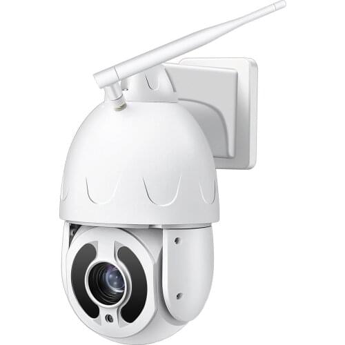 5MP 30X Optical Zoom UHD WiFi PTZ IP Camera Human Detection Auto Tracking Speed Dome Alarm CamHi PoE Color Night Vision IR 100M