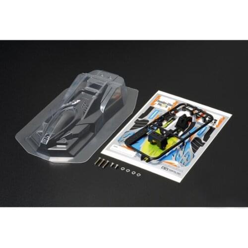 Thunder Shot MK2 Clear Body Set 95444 Soft Cowl Car Cover Spare Parts For Tamiya Mini 4WD Car Model